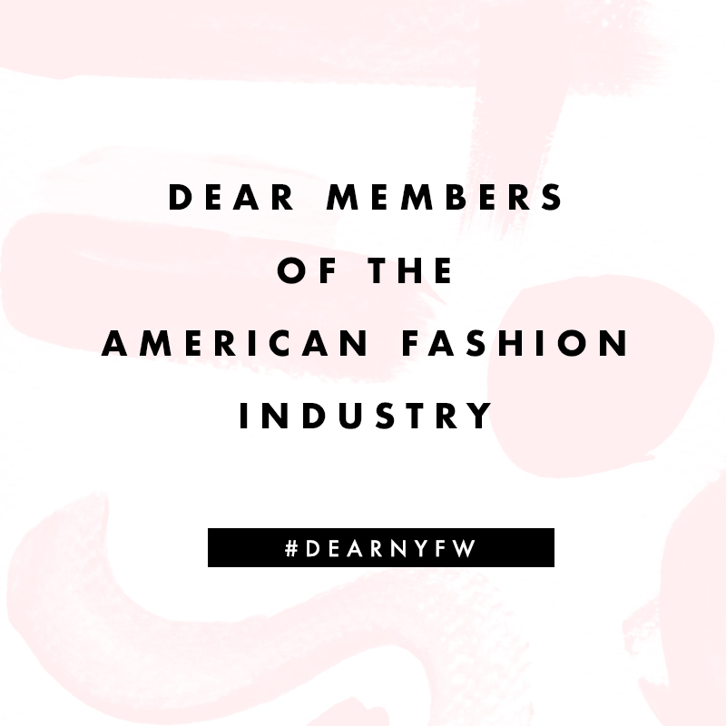 #DearNYFW