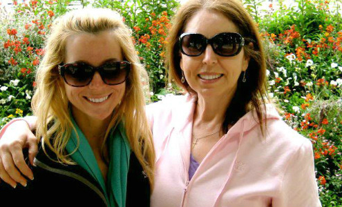 Stephanie Z and mom photo