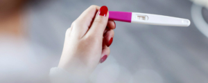 newly pregnant stock image