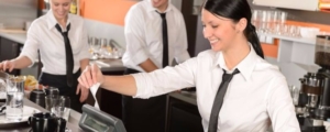 waitress food industry stockl