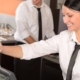 waitress food industry stockl