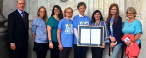 sharp advocacy banner state senate resolution