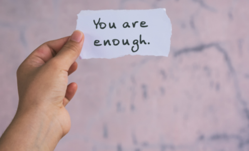 You are enough_header