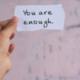 You are enough_header