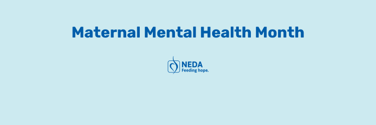 Maternal Mental Health Month Blog Banner