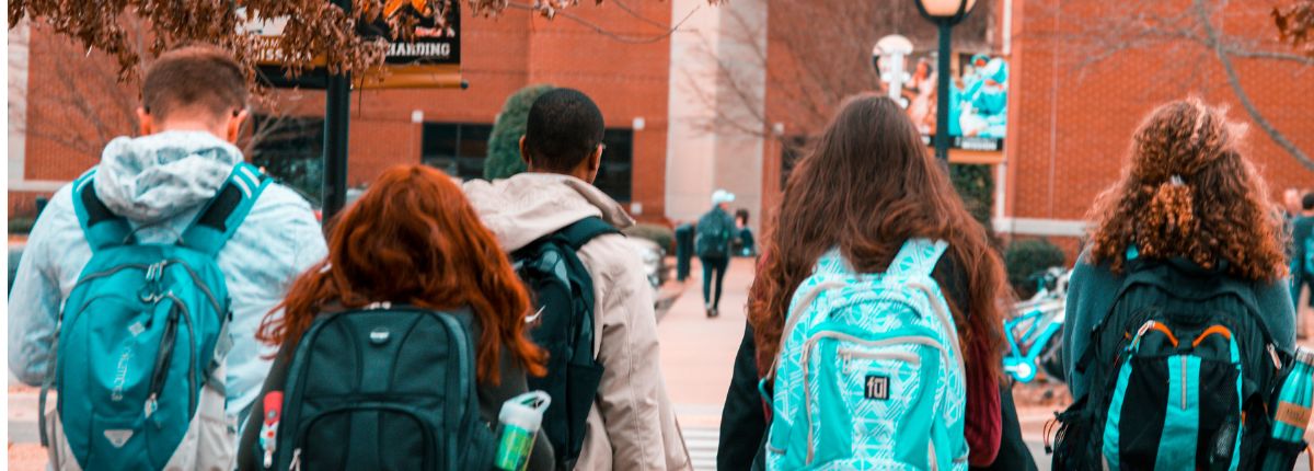 Students going to college