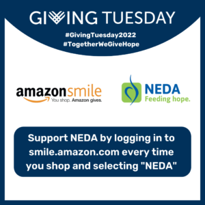 Support NEDA. Login to Amazon Smile. Click to download