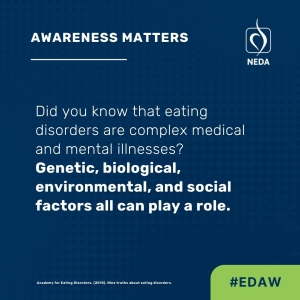 Eating Disorders Awareness Week NEDA -Awareness Matters