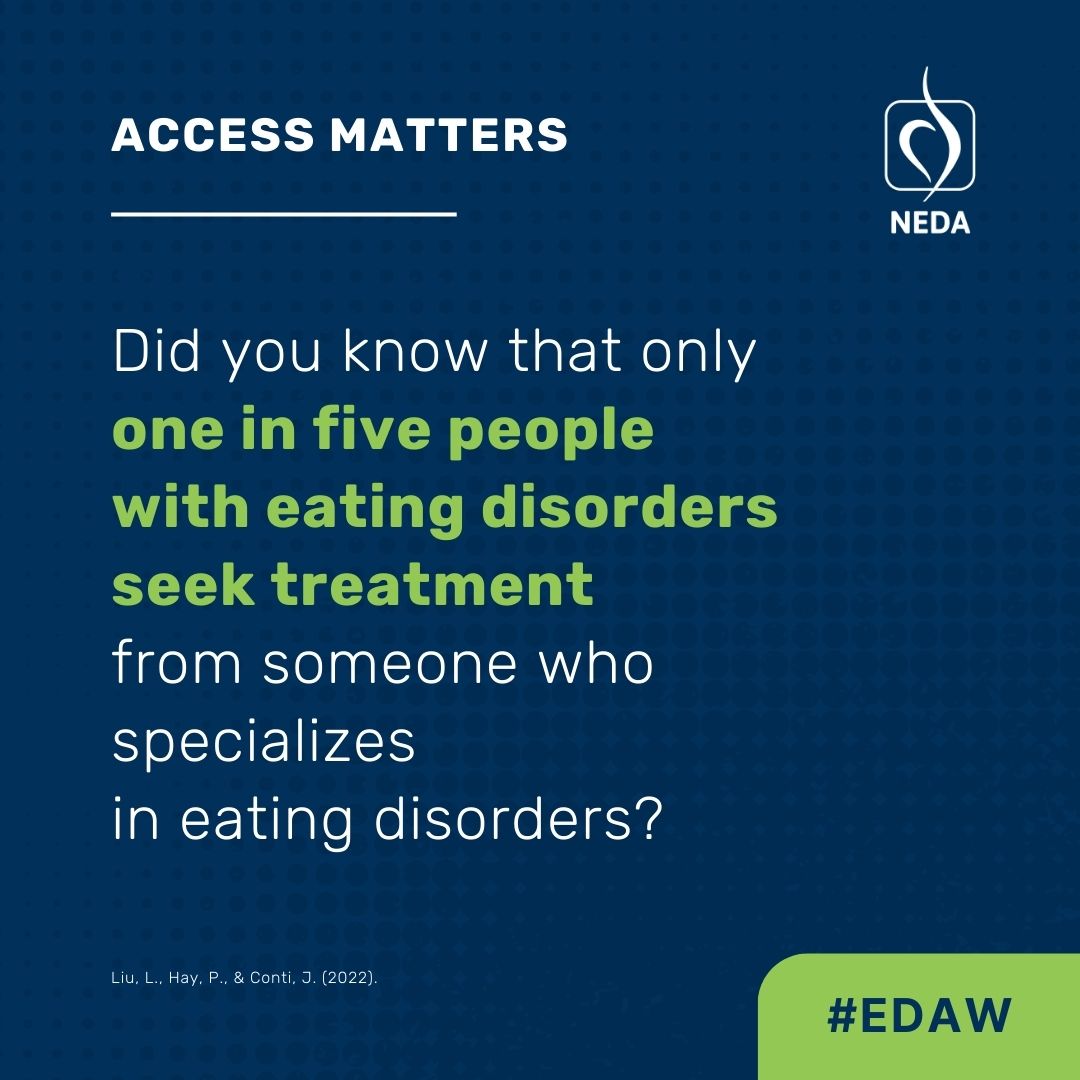 Eating Disorders Awareness Week NEDA- Access Matters