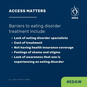 Eating Disorders Awareness Week NEDA- Access Matters