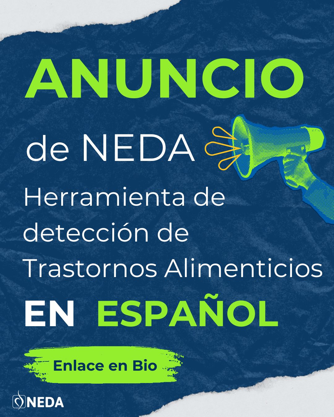 Anuncio Herramienta de detección de Trastornos Alimenticios en Español