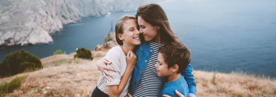 Mother with eating disorders and her children
